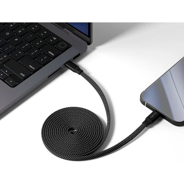 Epico UltraLink USB-C/USB-C magnetický napájací kábel 240W 1,5m čierny - Káble a redukcie - Obrázok SQHJ000K01