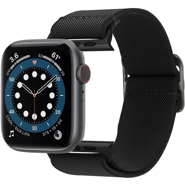 Spigen Lite Fit remienok Apple Watch 49/46/45/44/42 mm čierny - Remienky - Obrázok SQPJF00101