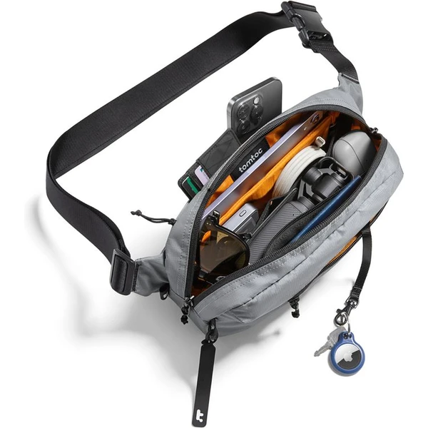 tomtoc Aviator T33 taška cez rameno L šedá - Popruhy a crossbody - Obrázok SRCG000K01