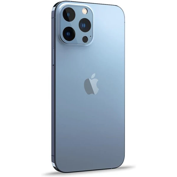 Spigen tR Optik 2 Pack tvrdené sklo na fotoaparát iPhone 13 Pro/13 Pro Max modré - Ochranné fólie a sklo - Obrázok SREZ600301