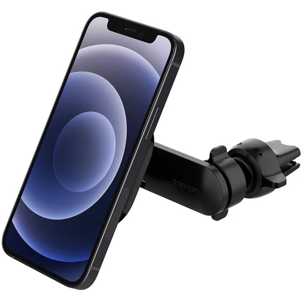 Spigen OneTap Magnetic Car Mount Vent for MagSafe držiak do auta čierny - Držiaky - Obrázok SRFHF00101