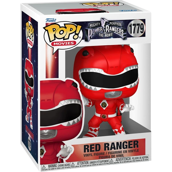 Funko POP! #1779 Movies: Mighty Morphin Power Rangers The Movie - Red Ranger - Funko POP! - Obrázok ST7H000K01