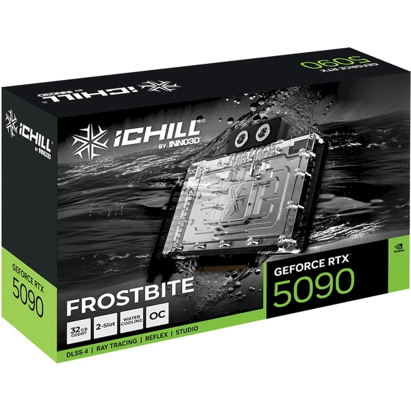 INNO3D NVIDIA GeForce RTX 5090 iChill FROSTBITE 32GB GDDR7 - Grafické karty - Obrázok STNH000K01
