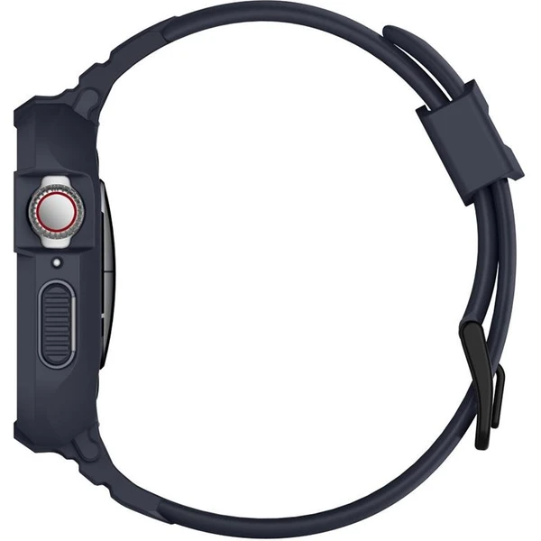 Spigen Rugged Armor Pro remienok s puzdrom Apple Watch 44/45mm sivý - Remienky - Obrázok STPJF00101