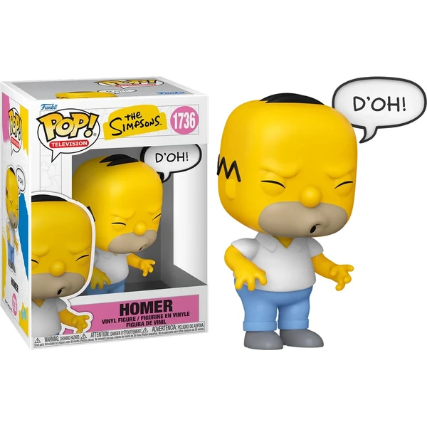 Funko POP! #1736 TV: The Simpsons - Homer Sayings (D'Oh!)  - Funko POP! - Hlavný obrázok