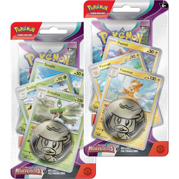 Pokémon TCG: SV02 Paldea Evolved - Premium Checklane Blister