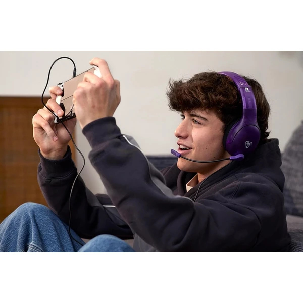 Turtle Beach Airlite Fit herné slúchadlá pre Nintendo Switch fialová - Slúchadlá - Obrázok SUJI000K01