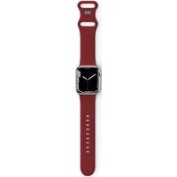 EPICO Silikónový remienok Apple Watch 42/44/45 mm červený - Remienky