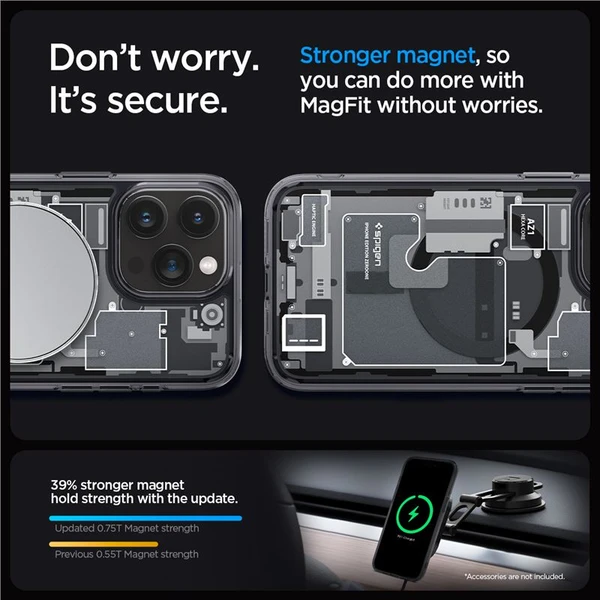 Spigen Ultra Hybrid MagFit kryt iPhone 15 Pro zero one - Puzdra - Obrázok SWU8000601