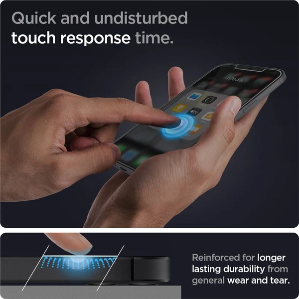 Spigen Glas tR EZ Fit tvrdené  - Ochranné fólie a sklo - Obrázok SX93200401