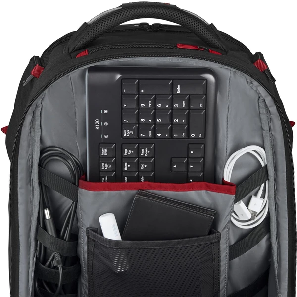 WENGER PlayerOne 17,3" herný batoh na notebook čierny - Batohy - Obrázok SXA1000P01