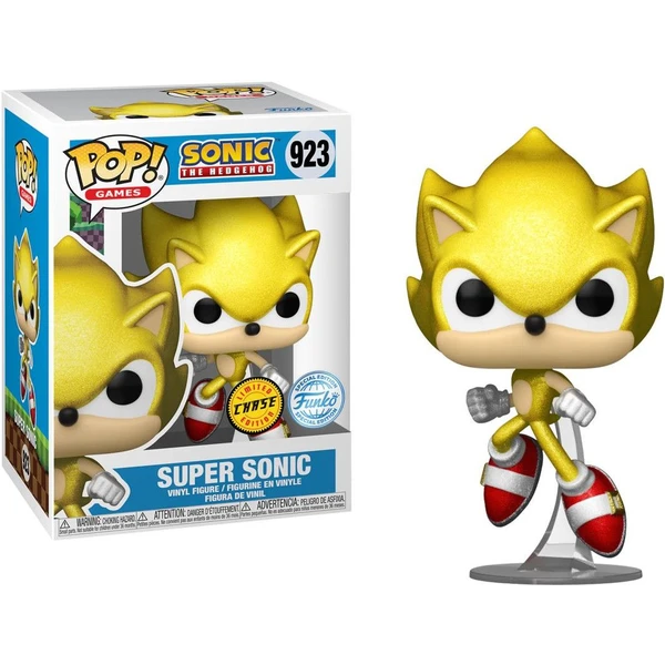 Funko POP! #923 Games: Sonic - Super Sonic (Šanca na chase) (Exclusive) - Funko POP! - Obrázok T024000P01