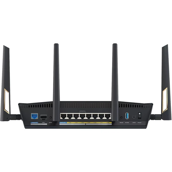 ASUS RT-BE88U Wi-Fi 7 herný router čierny - Wi-Fi routery - Obrázok T086000L01