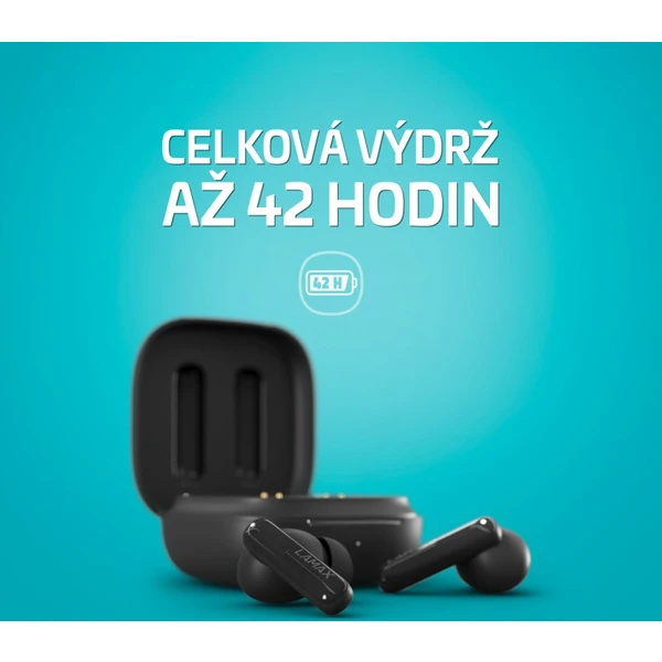 LAMAX Clips1 Plus bezdrôtové slúchadlá TWS čierna - Slúchadlá - Obrázok T0E0000N01