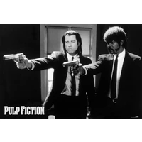 Plagát Pulp Fiction - Guns B&W (16) - Plagáty
