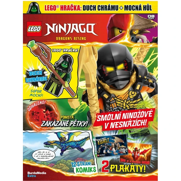 Časopis LEGO Ninjago 08/2024 - Časopisy - Hlavný obrázok