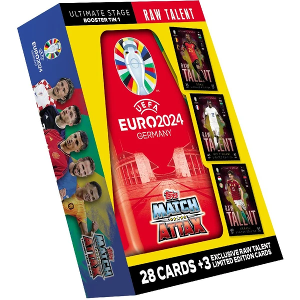 Futbalové karty Topps EURO 2024 Booster Tin - Futbalové karty - Obrázok T0Y2000O01