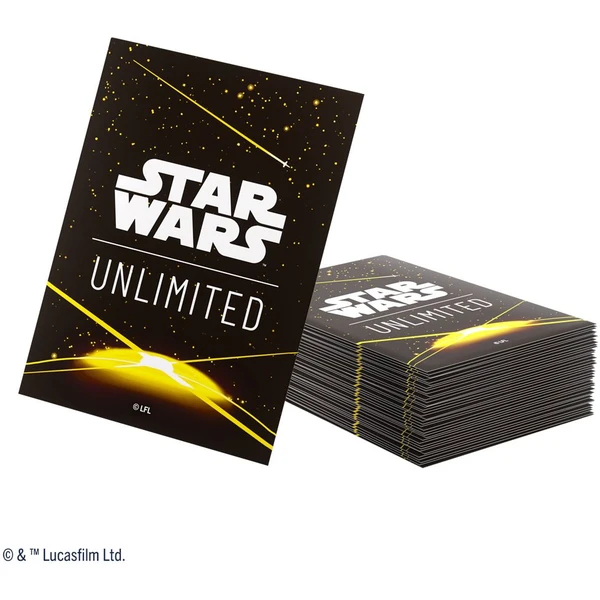Gamegenic - Star Wars: Unlimited Art Sleeves - Card Back Yellow - Obaly na karty - Obrázok T105000O01