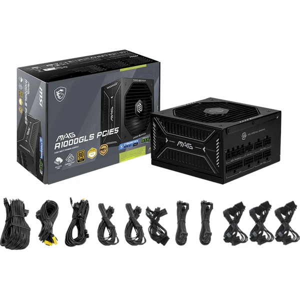 MSI MAG A1000GLS PCIE5 1000W - Zdroje - Obrázok T10J000K01
