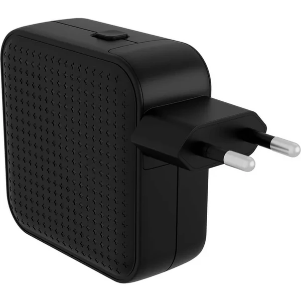 Hyper® HyperJuice® 70W USB-C GaN nabíjací adaptér (2xUSB-C + 1xUSB-A) čierny - Nabíjačky - Obrázok T135000K01