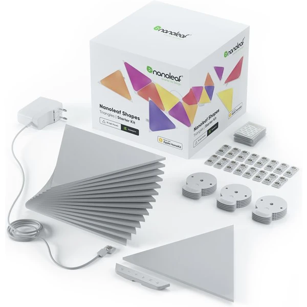 Nanoleaf Shapes Triangles Starter Kit (15 ks) inteligentné modulárne osvetlenie - Inteligentné osvetlenie - Obrázok T153000501