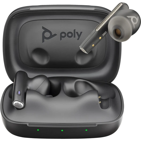Poly Voyager Free 60 UC bezdrôtové slúchadlá + BT700A adaptér čierna - Slúchadlá - Hlavný obrázok