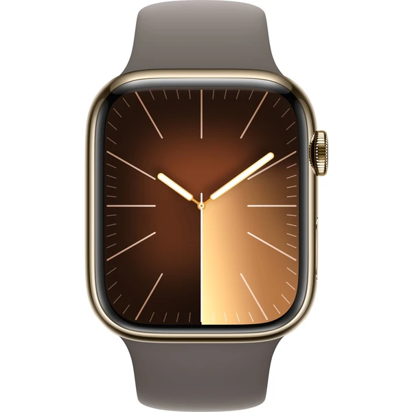 Apple Watch Series 9 Cellular 45mm oceľ (Kategória B) - Inteligentné hodinky - Obrázok T1BS100501