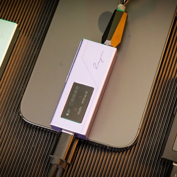 Cayin RU3 DAC a slúchadlový zosilňovač fialový - DAC prevodníky - Obrázok T1KN000K01