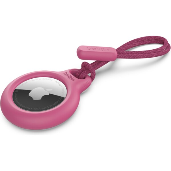 E-shop Belkin Secure holder púzdro na AirTag so šnúrkou ružové