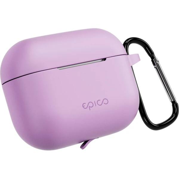 Epico silikónové puzdro s karabínou AirPods Pro 3 fialová - Puzdra - Hlavný obrázok