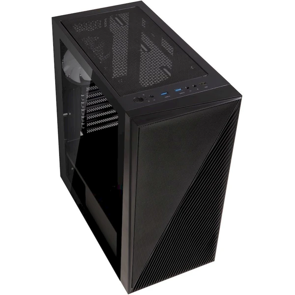 BitFenix ??skriňa Helios / ATX / 3x120mm RGB fan / 2xUSB 3.0 / USB 2.0 / tvrdené sklo / čierna - Počítačové skrine - Obrázok T22E000N01