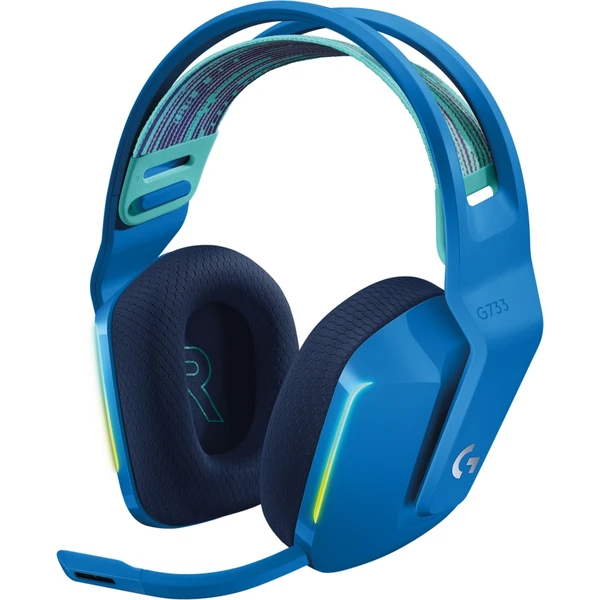 Logitech G733 LIGHTSPEED bezdrátová herní sluchátka 7.1 modrá - Slúchadlá - Hlavný obrázok