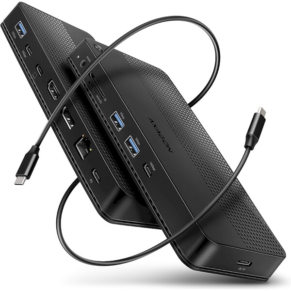AXAGON HMC-U4 12v1 USB-C húb