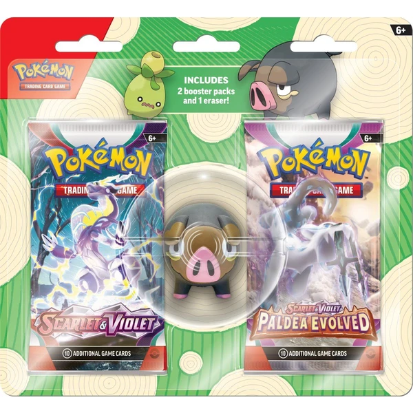 Pokémon TCG: Back to School - 2 Blister Booster s gumou - Pokémon karty - Obrázok T2A7000601