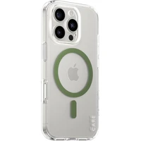 PanzerGlass® CARE kryt Apple iPhone 16 Pro MagSafe Urban Combat číry/zelený - Puzdra