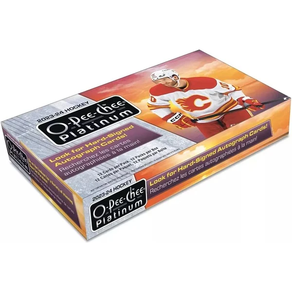 Hokejové karty 2023-24 Upper Deck O-Pee-Chee Platinum Hockey Hobby Box - Hokejové karty - Hlavný obrázok