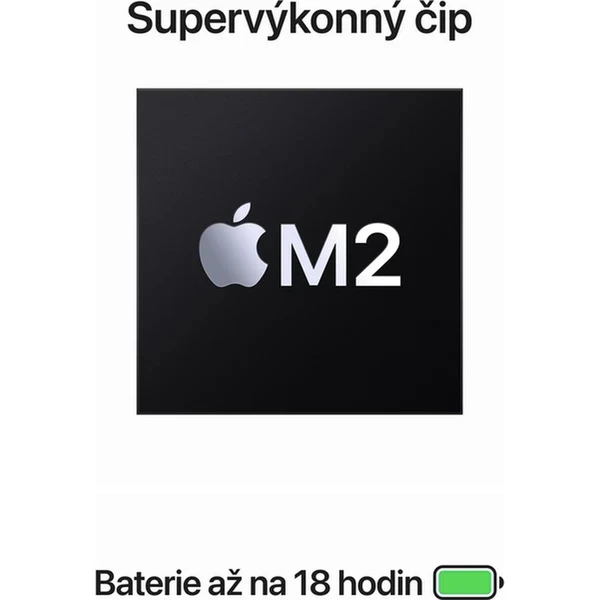 CTO Apple MacBook Air 15,3" (2023) / 16GB / CZ KLV / 70W / atramentová / 256GB SSD (Ďalšia) - Notebooky - Obrázok T2I2000701
