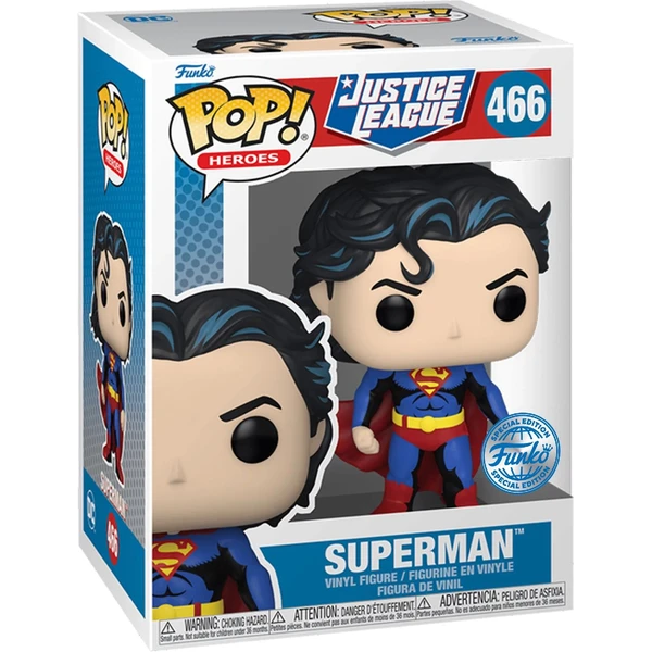 Funko POP! #466 Heroes: Justice League Comic - Superman - Funko POP! - Obrázok T2L8000K01
