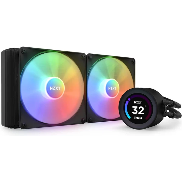 NZXT Kraken 280 ELITE RGB čierny - Chladiče - Hlavný obrázok