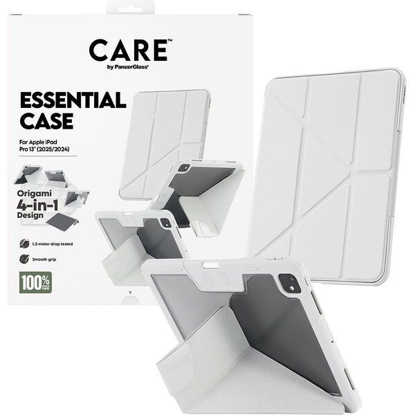 E-shop PanzerGlass® CARE 4v1 Essential puzdro Apple iPad Pro 13" (2025/2024) sivé
