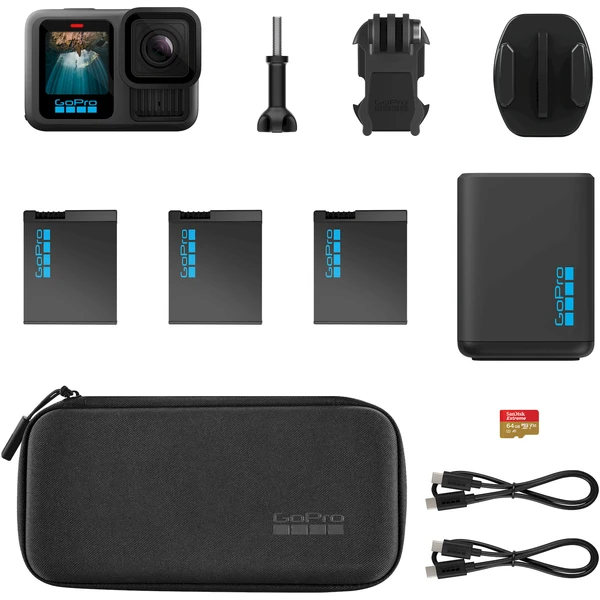 GoPro HERO13 Extended Power Bundle čierny - Kamery - Obrázok T2ZG000K01