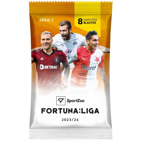 Futbalové karty SportZoo Blaster Balíček FORTUNA:liga 2023/24 - 2. séria - Futbalové karty - Hlavný obrázok