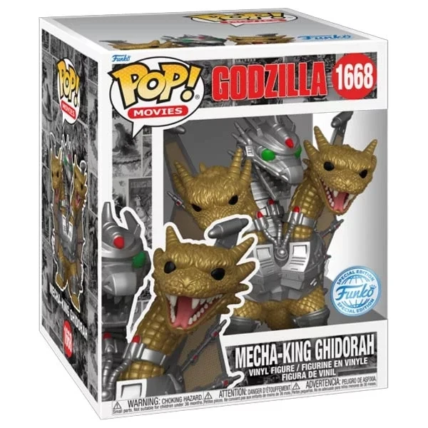 Funko POP! #1668 Filmy: Godzilla - Mecha King Ghidora (Špeciálna Edícia) - Funko POP! - Hlavný obrázok