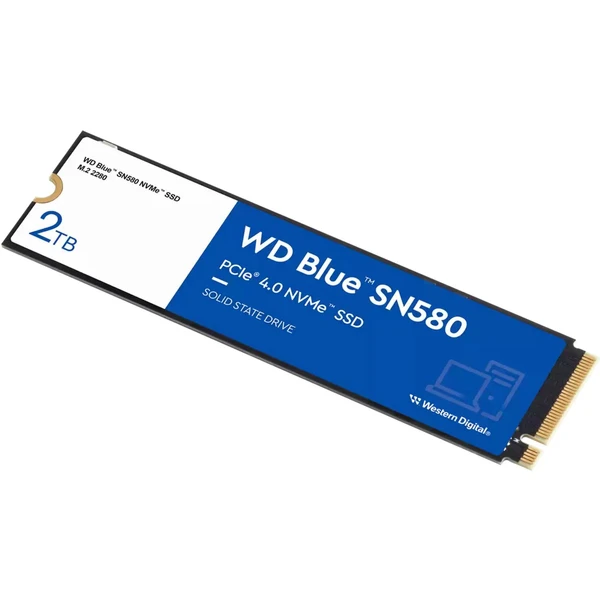 WD BLUE SSD NVMe 2TB PCIe SN580 - SSD - Obrázok T353000N01