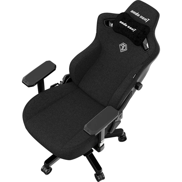 Anda Seat Kaiser Series 3 XL látkové herné kreslo čierne - Stoličky - Obrázok T354000P01