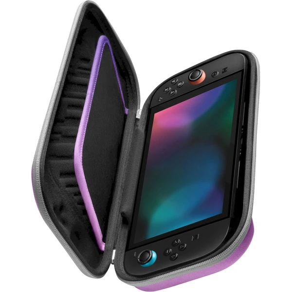 Tomtoc FancyCase cestovné puzdro pre Nintendo Switch 2 fialové - Puzdra - Obrázok T3JE000O01