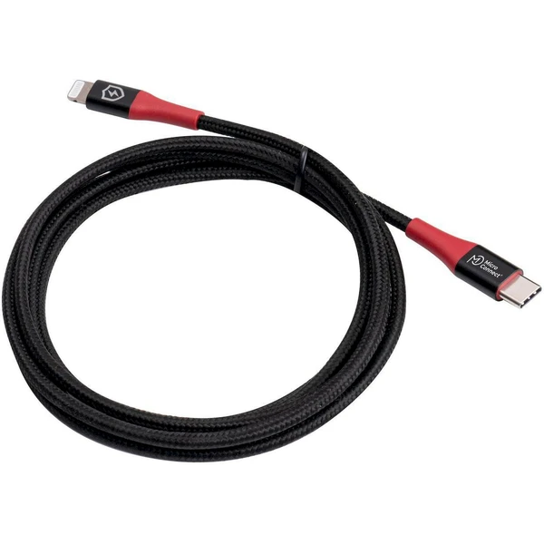 MicroConnect Safe Charge USB-C /Lightning napájací kábel 60W 1,5m čierny - Káble a redukcie - Obrázok T3PF000O01
