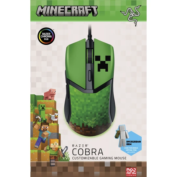 Razer Cobra Minecraft Ed. - Myši - Obrázok T3QD000J01