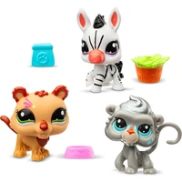 Set troch figúrok Hasbro Littlest Pet Shop Pet Trio in Tube (séria 2) - Figúrky