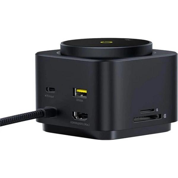Baseus MagPro 7v1 dokovacia stanica čierna - Dokovacie stanice - Obrázok T40N000K01